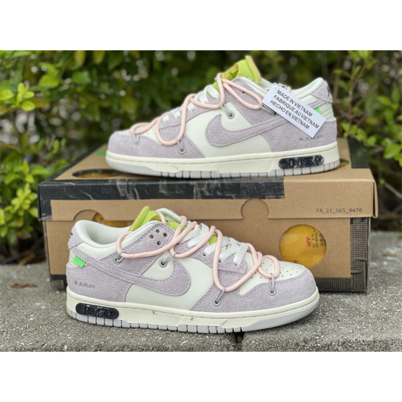 OFF White x Futura x Nike Dunk LOFF W DJ0950 100 Sneakers Men Women