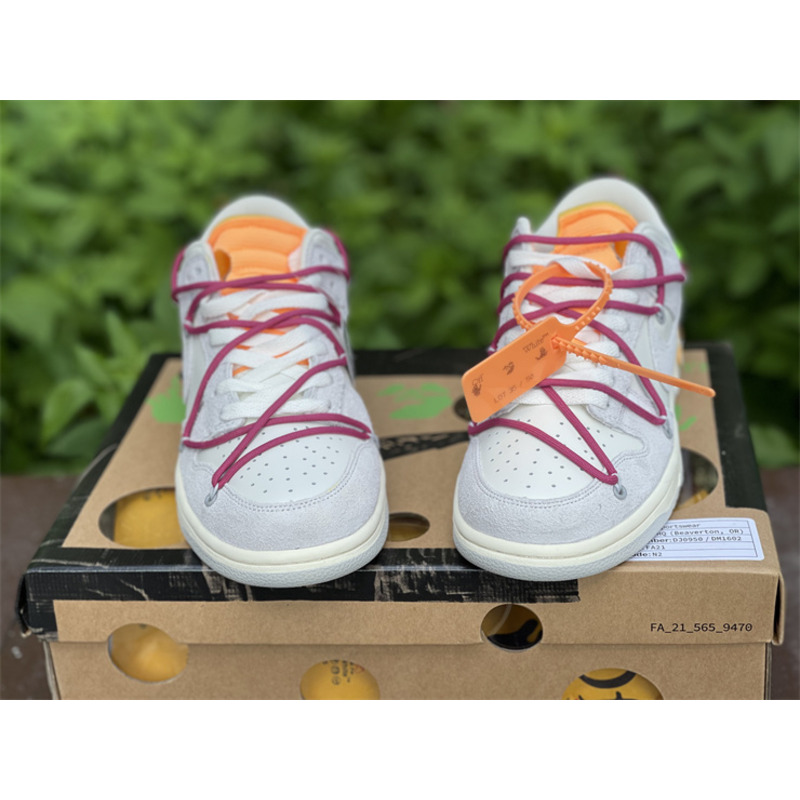 OFF White x Futura x Nike Dunk LOFF W DJ0950 114 Sneakers Men Women