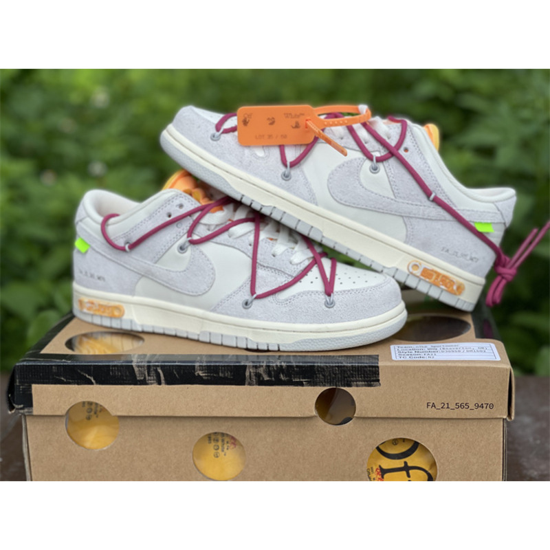 OFF White x Futura x Nike Dunk LOFF W DJ0950 114 Sneakers Men Women