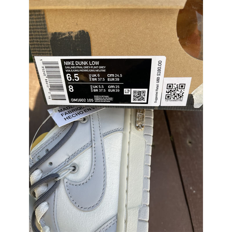 OFF White x Futura x Nike Dunk LOFF W DM1602 105 Sneakers Men Women