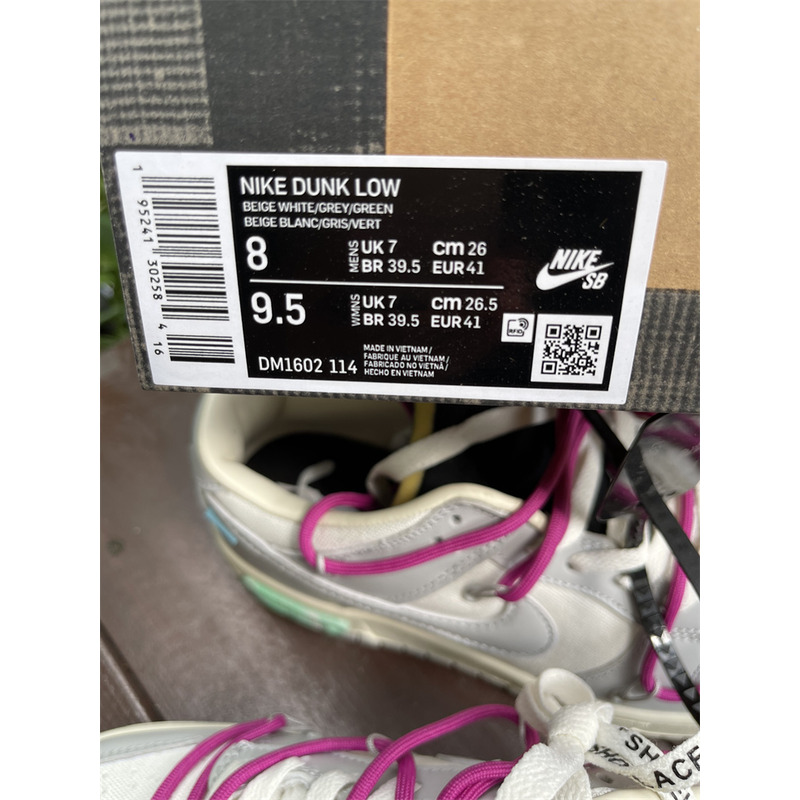 OFF White x Futura x Nike Dunk LOFF W DM1602 114 Sneakers Men Women