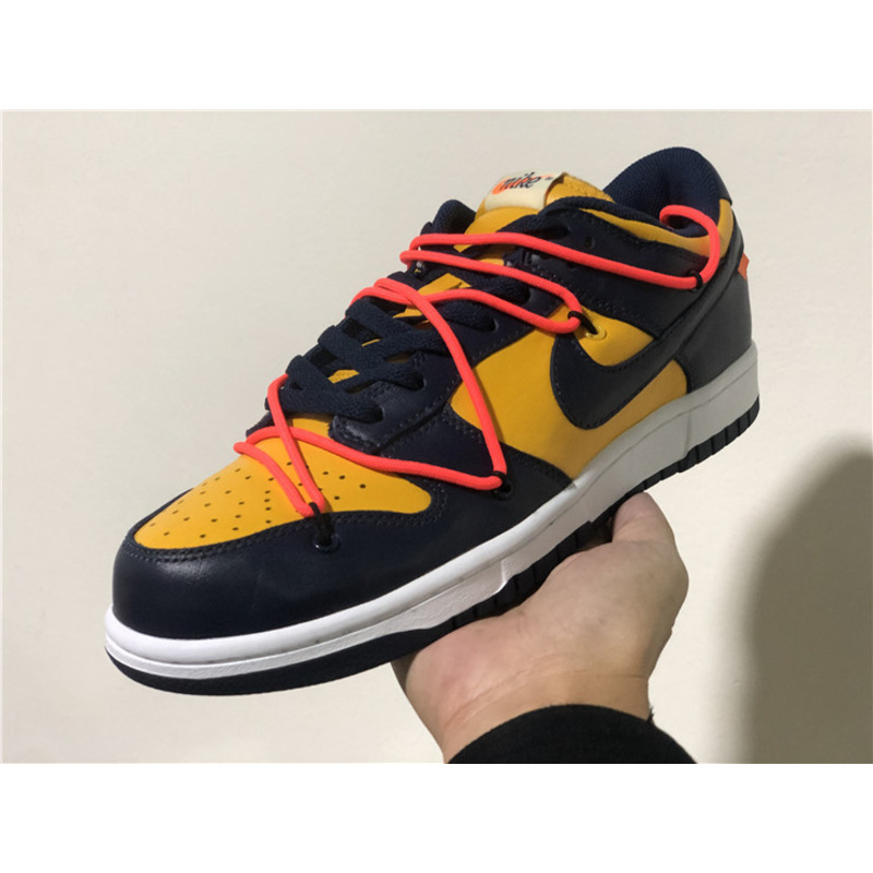 OFF White x Nike Dunk LOFF W "University Gold" CT0856 700 Sneakers Men Women