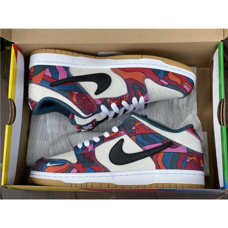 Parra x Nike SB Dunk Low DH7695 600 Sneakers Men Women