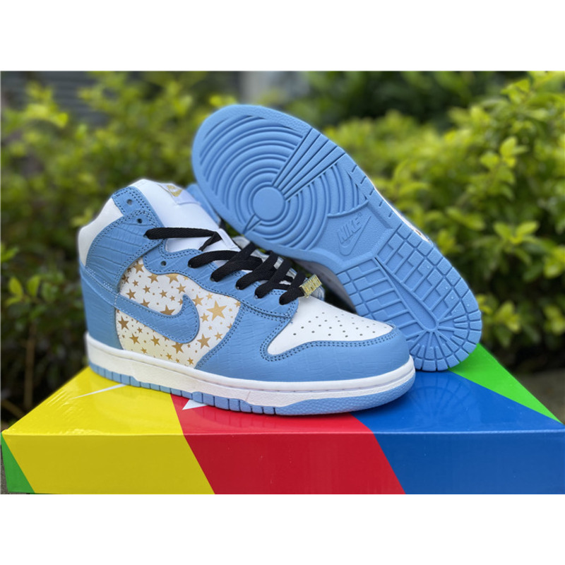 Sup*e x dunk high pro sb "blue 307385 141 sneakers men women