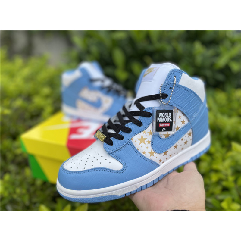 Sup*e x dunk high pro sb "blue 307385 141 sneakers men women