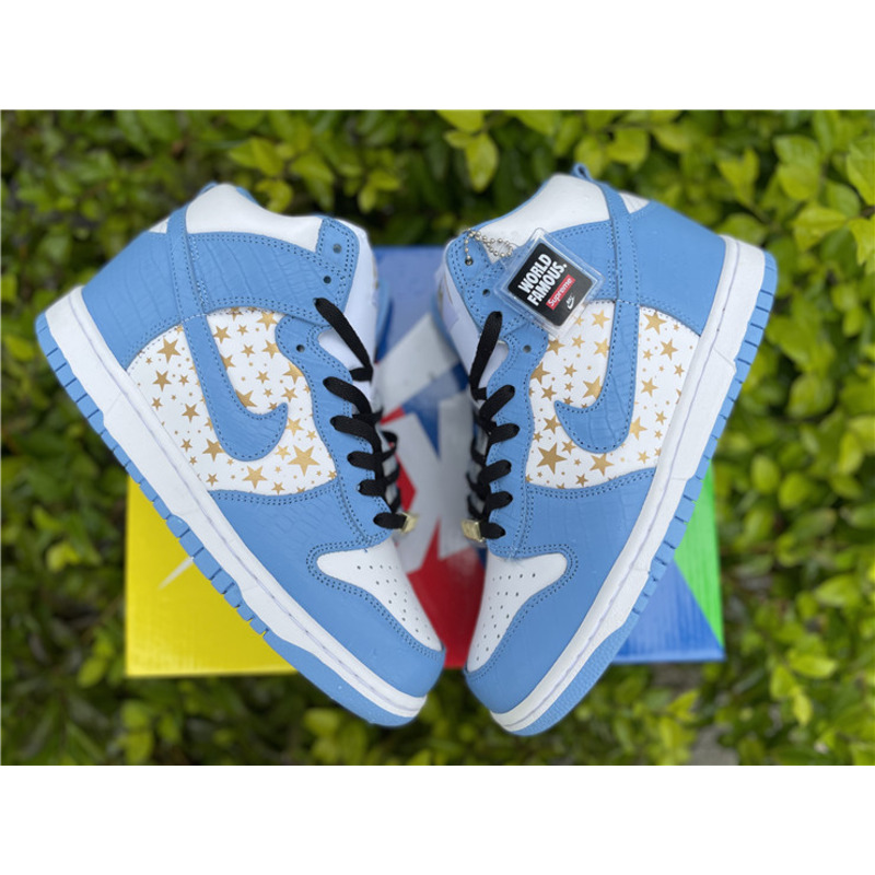 Sup*e x dunk high pro sb "blue 307385 141 sneakers men women