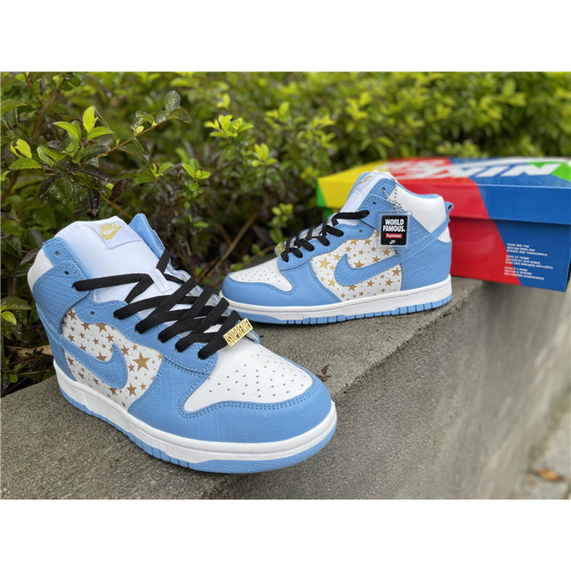 Sup*e x dunk high pro sb "blue 307385 141 sneakers men women