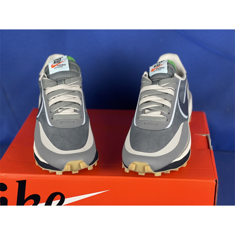 Clot x Sacai x Nike LD Waffle"Neutral Grey"DH1347 100 Sneakers Men Women