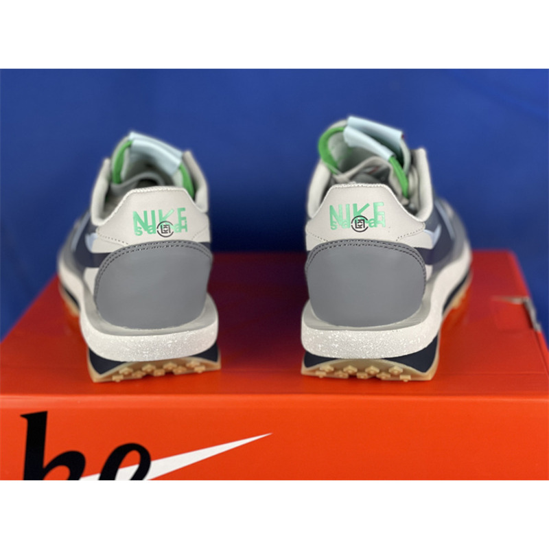 Clot x Sacai x Nike LD Waffle"Neutral Grey"DH1347 100 Sneakers Men Women