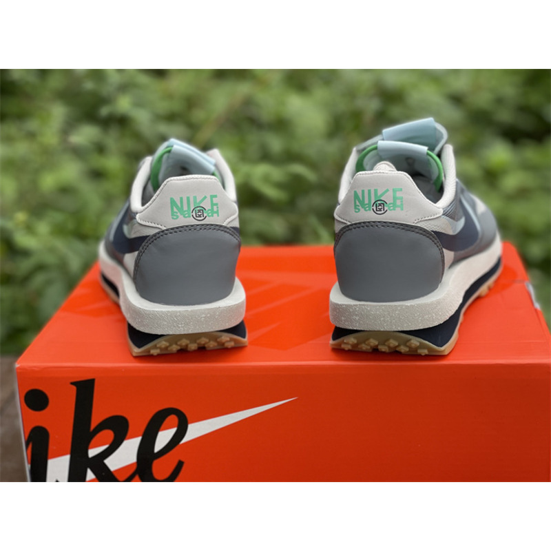 Clot x Sacai x Nike LD Waffle"Neutral Grey"DH1347 100 Sneakers Men Women