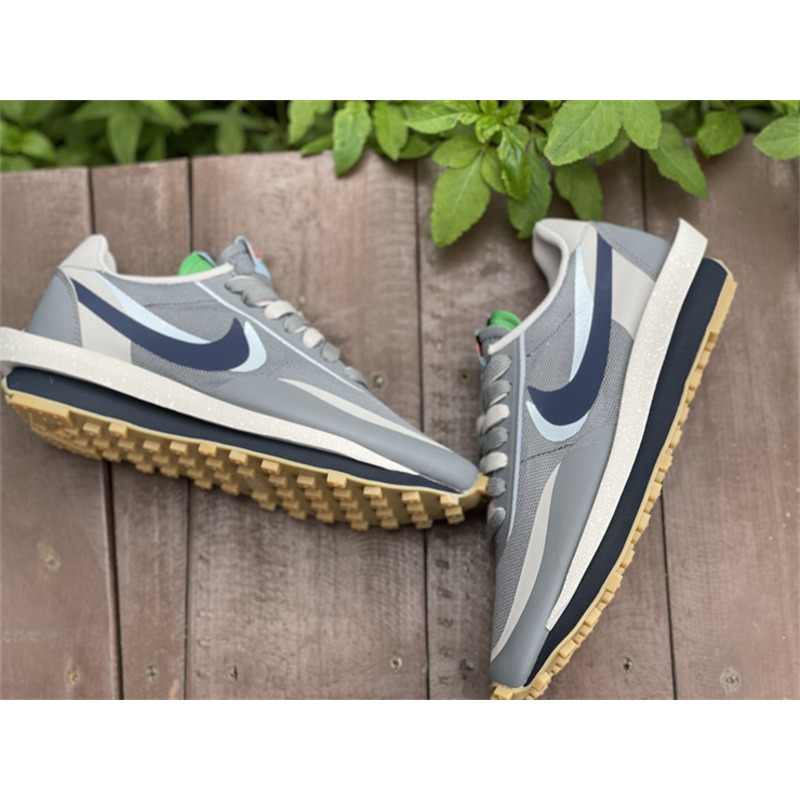 Clot x Sacai x Nike LD Waffle"Neutral Grey"DH1347 100 Sneakers Men Women