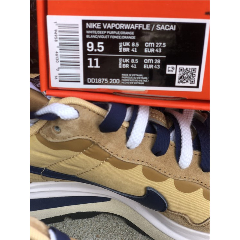 Sacai X Nike Vapor Waffle "Tan"DD1875 200 Men Women