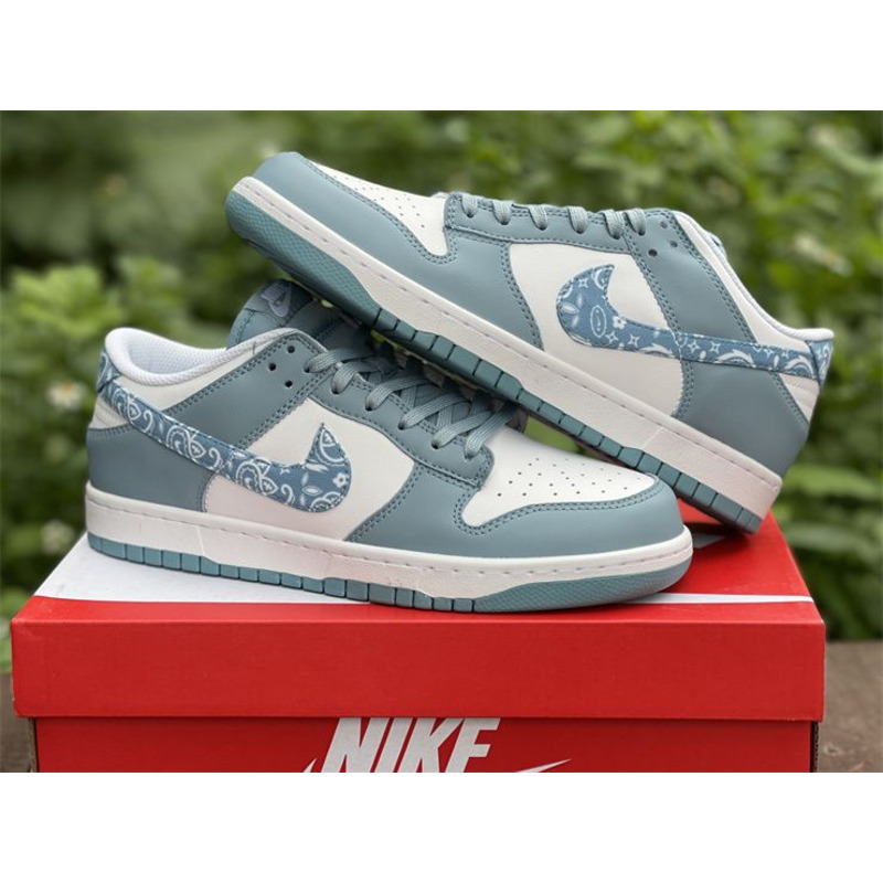 Nike Dunk Low Blue Paisley pink blue DH4401 101 sneakers men women