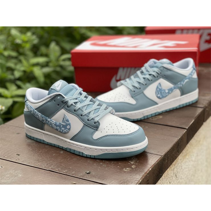 Nike Dunk Low Blue Paisley pink blue DH4401 101 sneakers men women