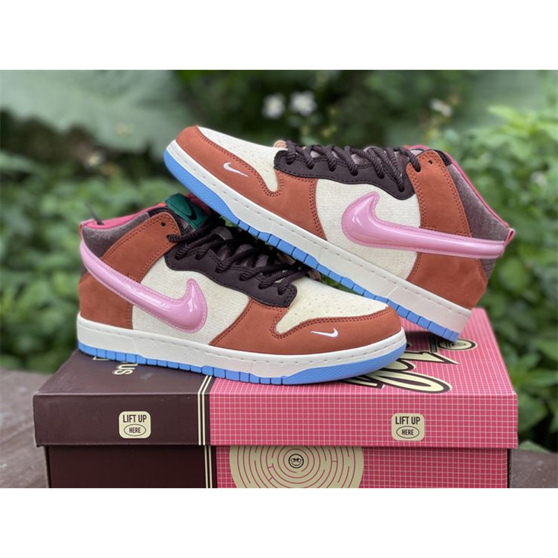 Social Status x Nike Dunk Mid Chocolate Milk DJ1173 700 sneakers men women