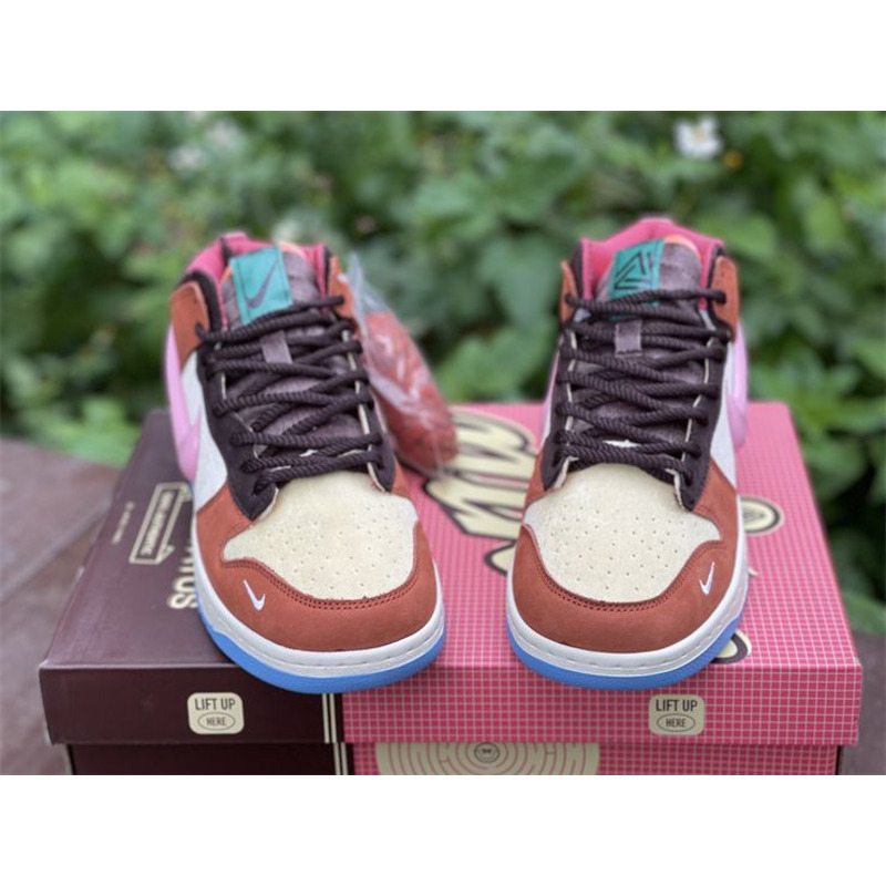 Social Status x Nike Dunk Mid Chocolate Milk DJ1173 700 sneakers men women