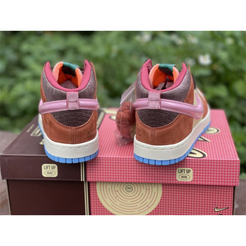 Social Status x Nike Dunk Mid Chocolate Milk DJ1173 700 sneakers men women