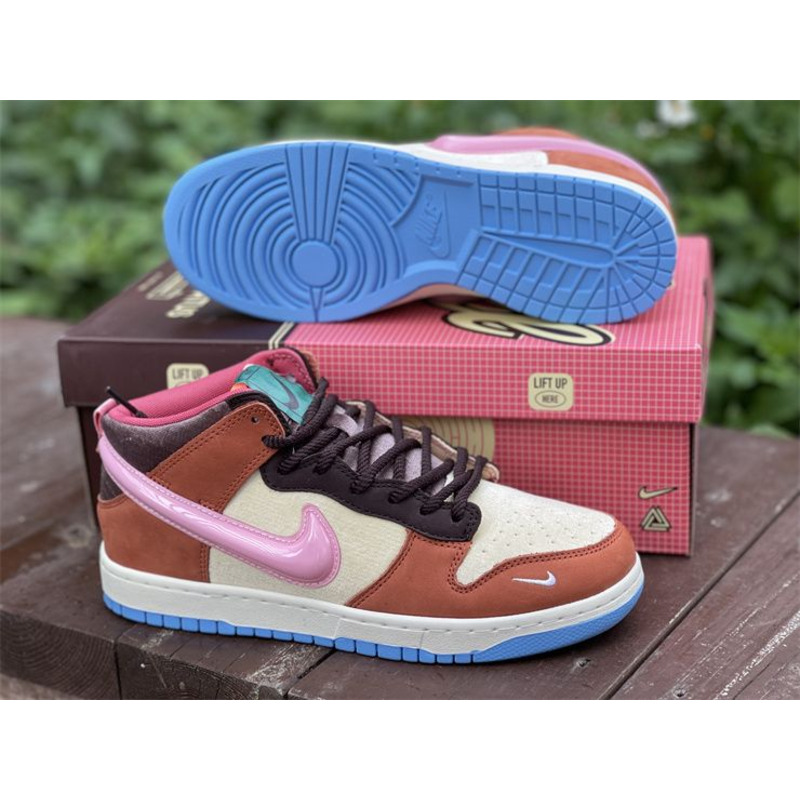 Social Status x Nike Dunk Mid Chocolate Milk DJ1173 700 sneakers men women