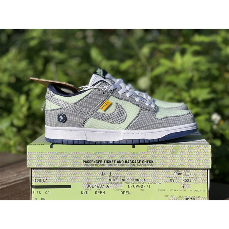 Union x Nike Dunk Low DJ9649 400 Sneakers men women