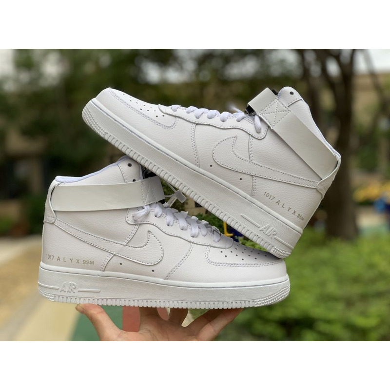 Alyx x Nike Air Force 1 Hige Pure White 1017 9SM Sneakers men women