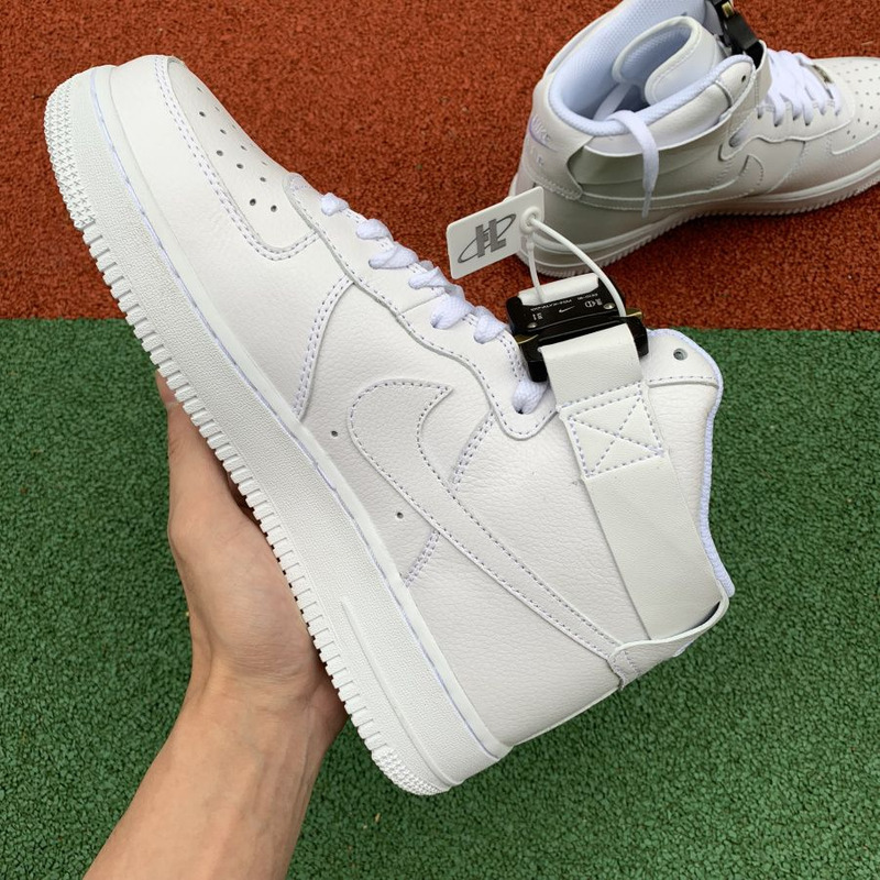 Alyx x Nike Air Force 1 Hige Pure White 1017 9SM Sneakers men women