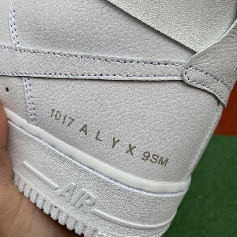 Alyx x Nike Air Force 1 Hige Pure White 1017 9SM Sneakers men women