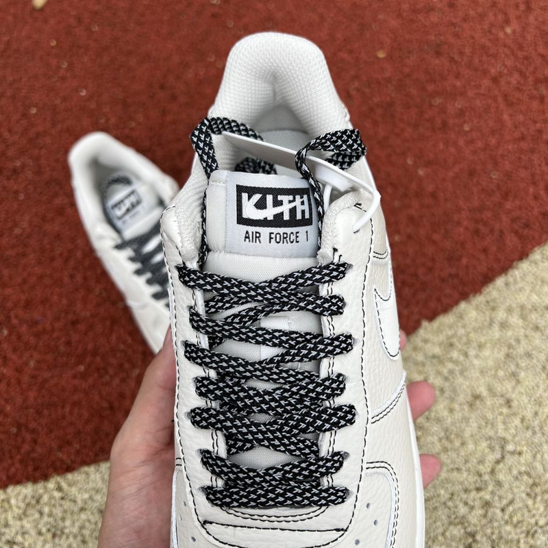 Kith x Nike Air Force 1 Low NYC Beige White Stars CH1808 010 Sneakers Men Women