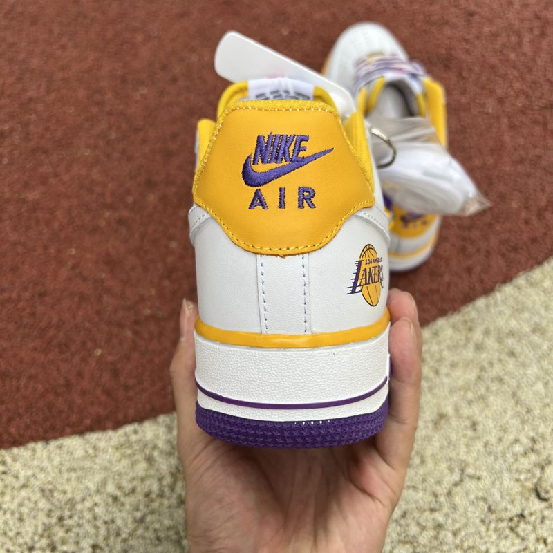 NIke Air Force 1 07 Low Purple Lakers NBA 75th Anniversary Limited DC8864 0 Sneakers Men Women