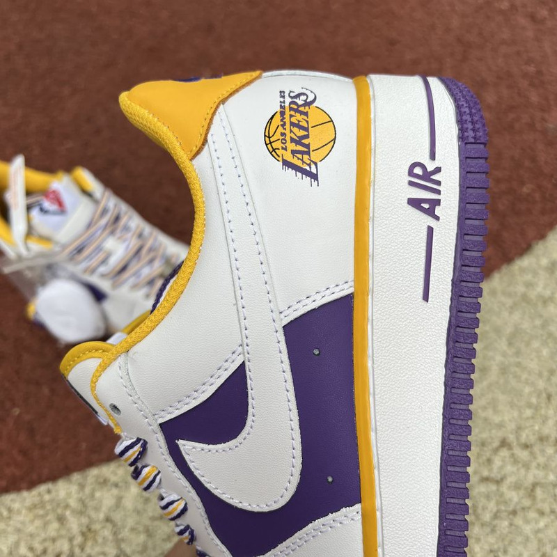 NIke Air Force 1 07 Low Purple Lakers NBA 75th Anniversary Limited DC8864 0 Sneakers Men Women