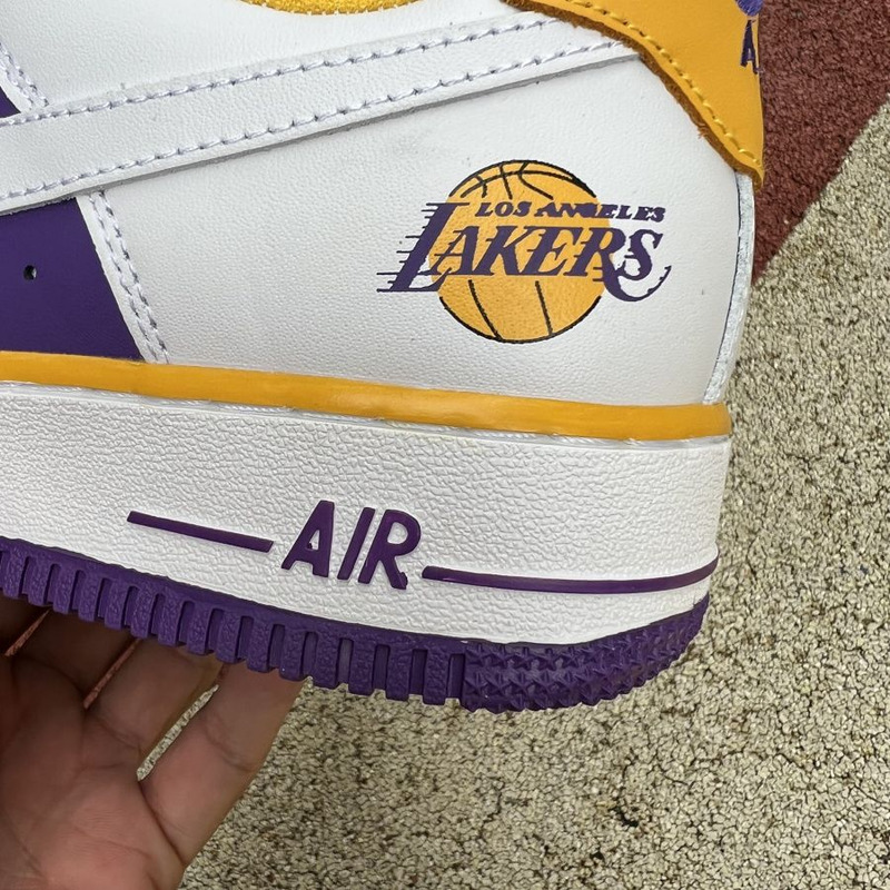 NIke Air Force 1 07 Low Purple Lakers NBA 75th Anniversary Limited DC8864 0 Sneakers Men Women