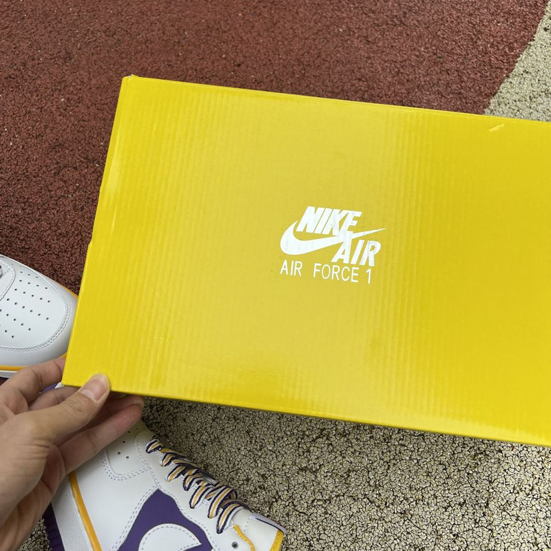 NIke Air Force 1 07 Low Purple Lakers NBA 75th Anniversary Limited DC8864 0 Sneakers Men Women