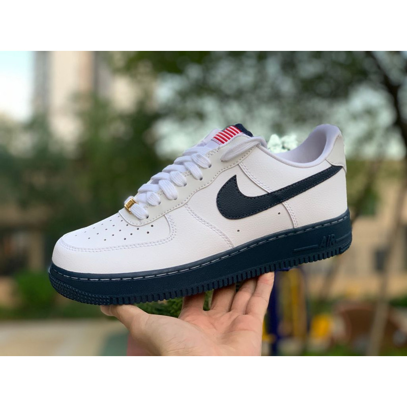 Nike Air Force 1 07 LV8 USA White Black CK5718 100 Sneakers men women