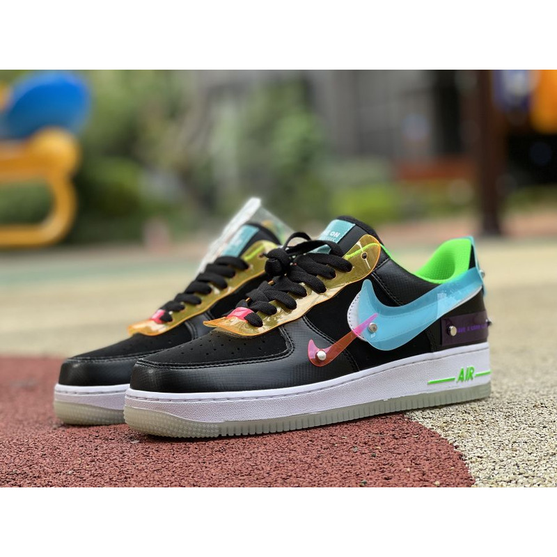 Nike Air Force 1 AF1 Black Luminous DO7085 011 Sneakers men women