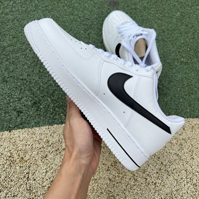 Nike Air Force 1 Black White CJ0952 100 Sneakers Men Women