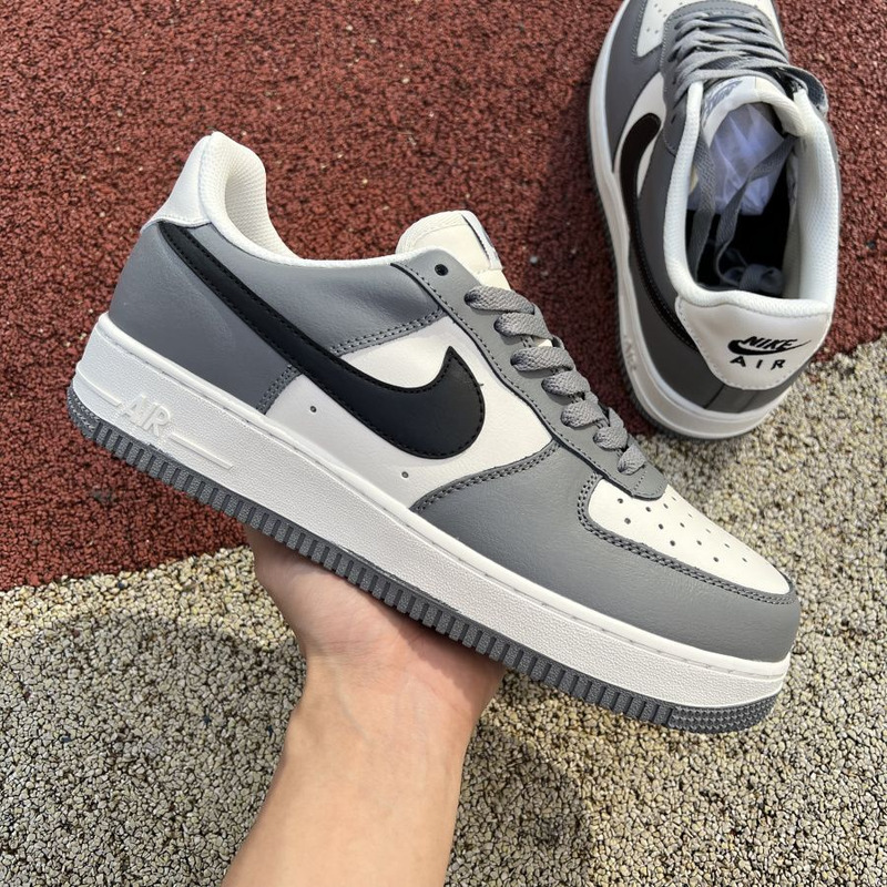 Nike Air Force 1 BY YOU White grey sneakers men women