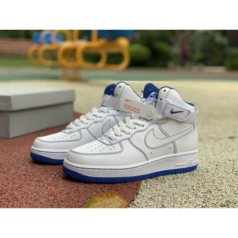 Nike Air Force 1 High 07 White Blue CV1753 101 Sneakers men women