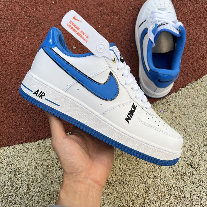 Nike Air Force 1 low 07 LV8 White Blue 315122 185 Sneakers men women