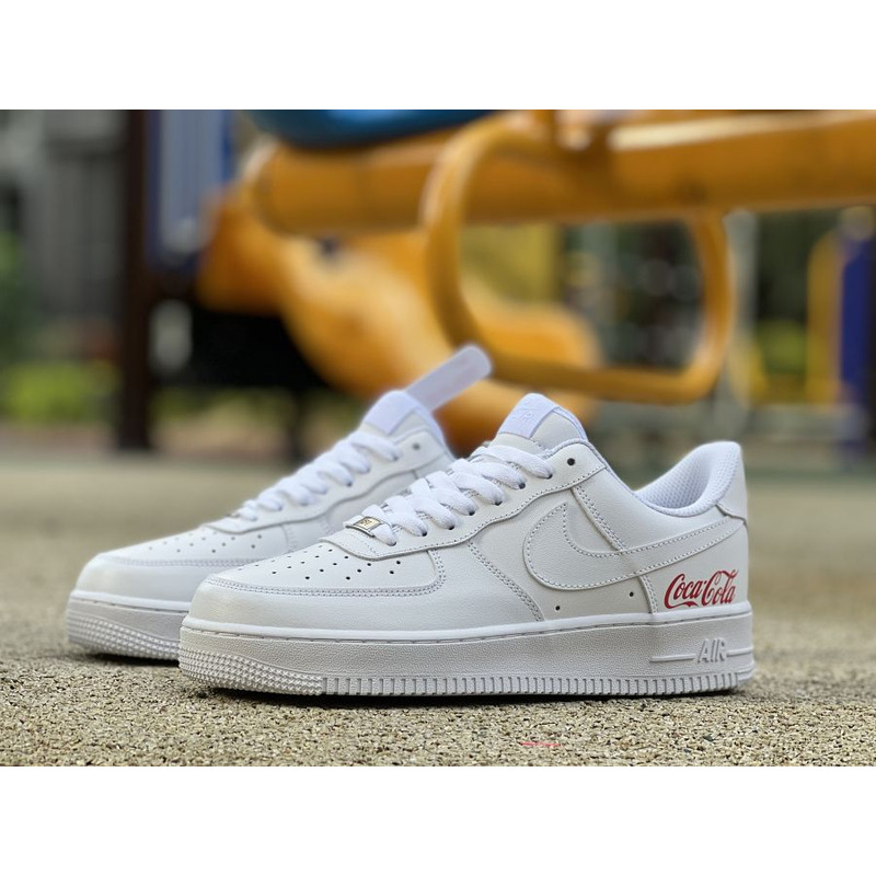 Nike Air Force 1 low AF1 white red Coca Cola couple 315122 111 Sneakers Men Women