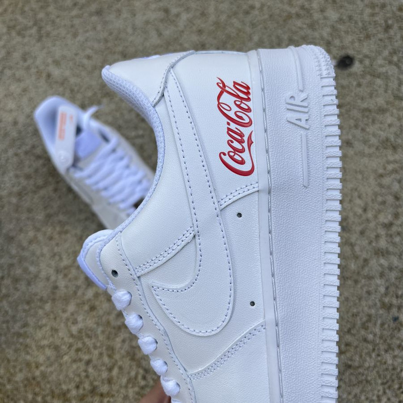 Nike Air Force 1 low AF1 white red Coca Cola couple 315122 111 Sneakers Men Women