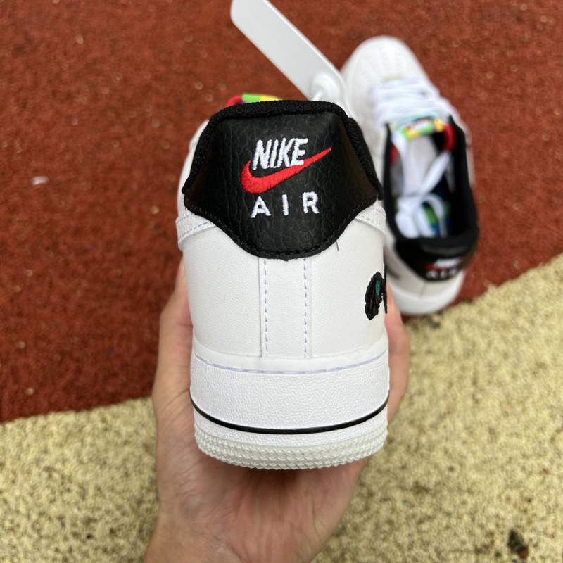 Nike Air Force 1 Low black white graffiti DM8148 100 Sneakers men women