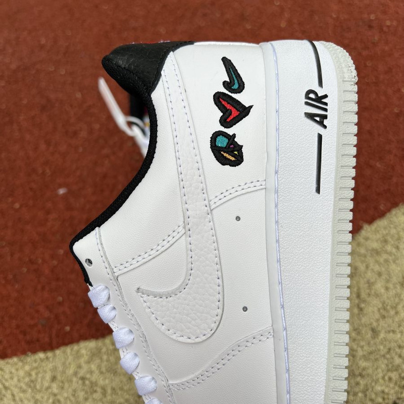 Nike Air Force 1 Low black white graffiti DM8148 100 Sneakers men women