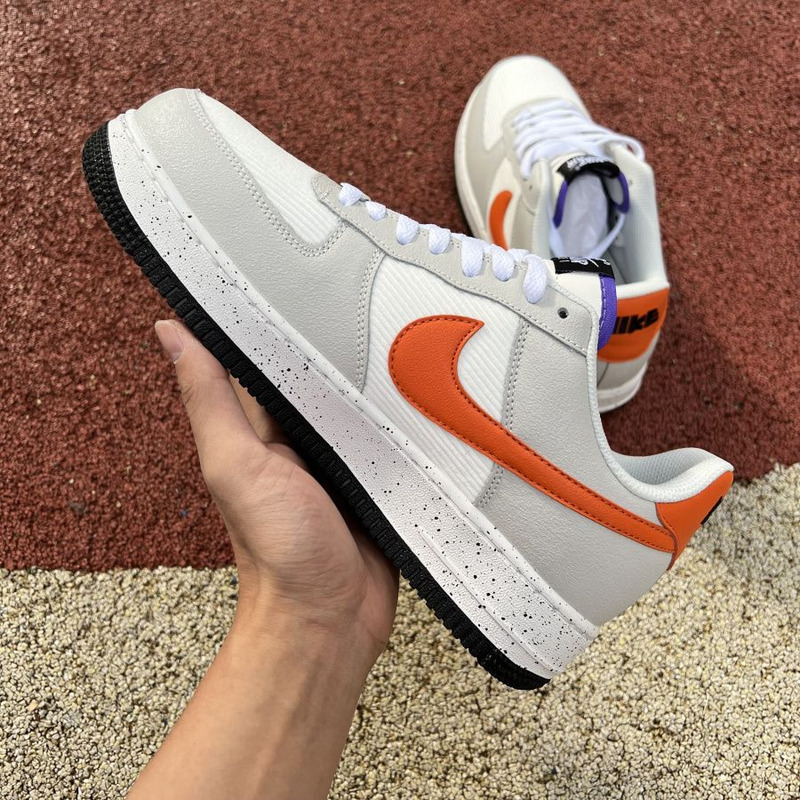 Nike Air force 1 Low grey orange DO4657 081 Sneakers Men Women