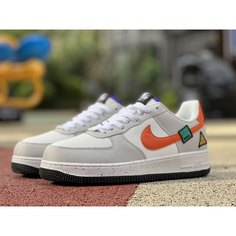 Nike Air force 1 Low grey orange DO4657 081 Sneakers Men Women