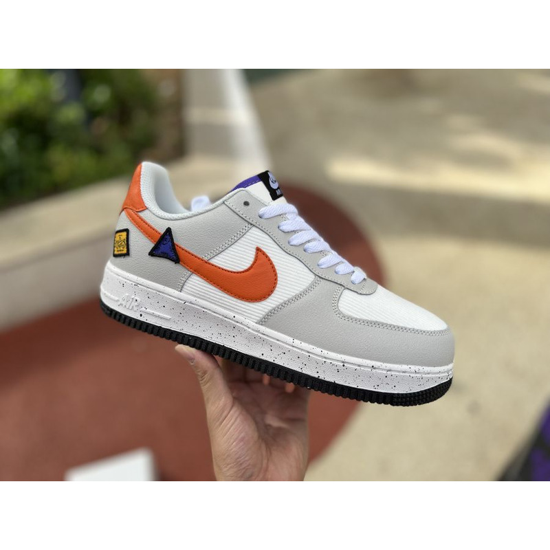 Nike Air force 1 Low grey orange DO4657 081 Sneakers Men Women