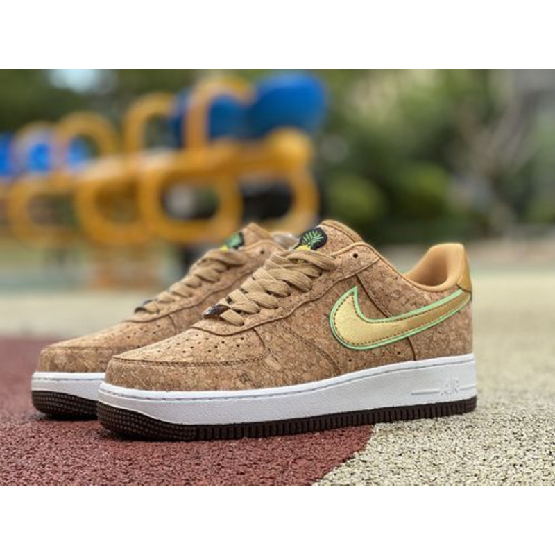 Nike Air Force 1 Low Happy Pineapple Brown DJ2536 900 Sneakers Men Women