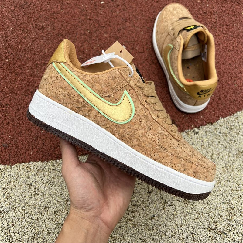 Nike Air Force 1 Low Happy Pineapple Brown DJ2536 900 Sneakers Men Women