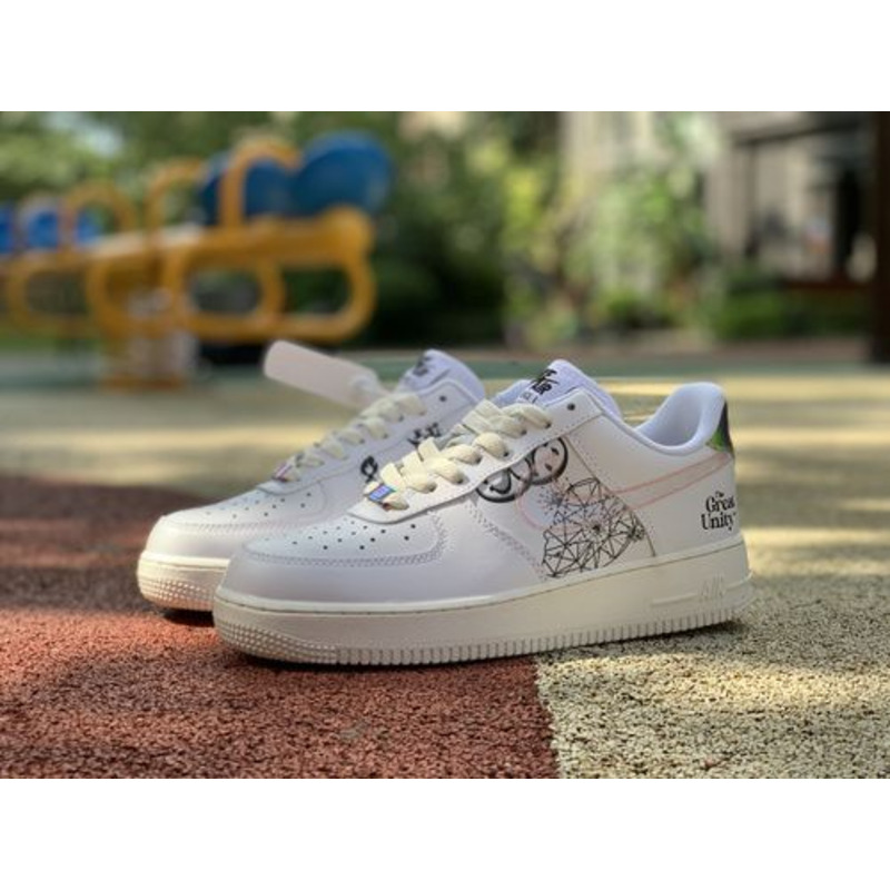 Nike Air Force 1 low metal utopia graffiti DM5447 111 Sneakers Men Women