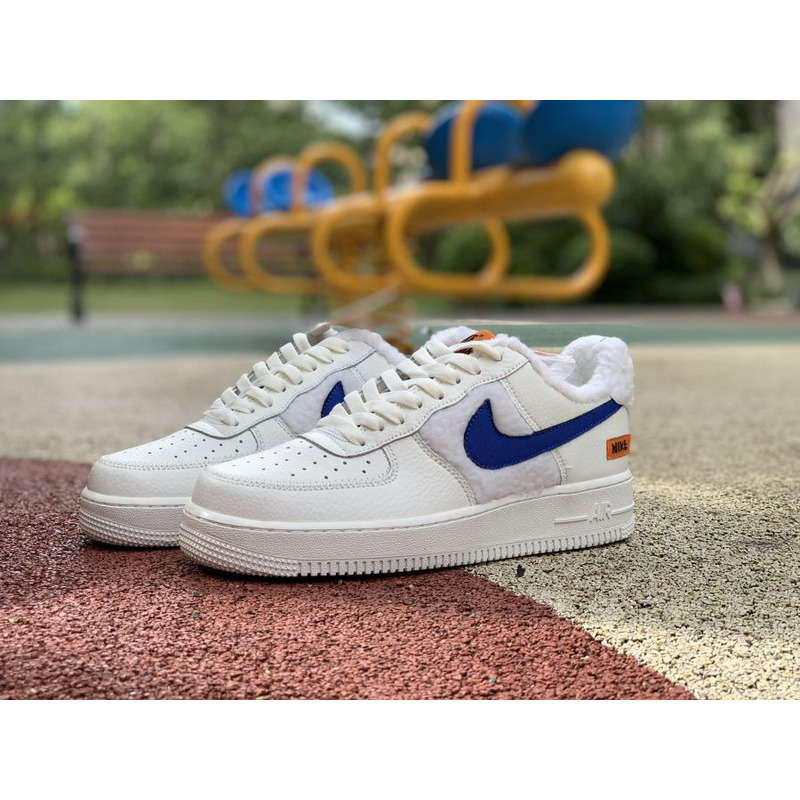 Nike Air Force 1 Low Sherpa Fleece DD6680 100 Sneakers Men Women