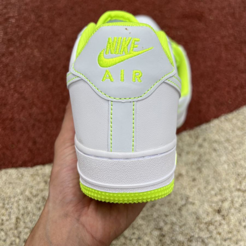 Nike Air Force 1 low white fluorescent green 350823 002 Sneakers men women