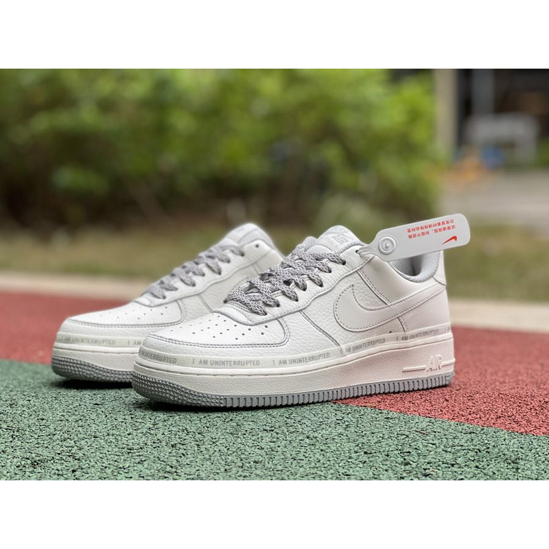 Nike Air Force 1 Low White gray letters CQ5059 310 Sneakers men women